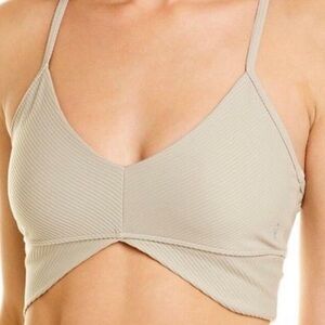 GOOD AMERICAN Angled Rib Crop Top - 2XL